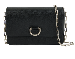 Mini Hayes D-Ring, Leather, Black, MII, S/DB, 3*